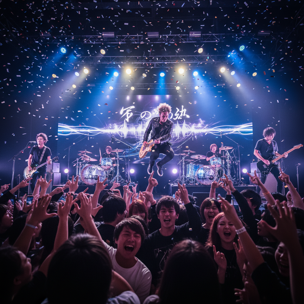 邦楽バンド楽曲の深層：歌詞メッセージ解説とライブ体験への影響